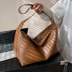 Retro Crossbody Bag Large Capacity Hobo Shoulder Bag