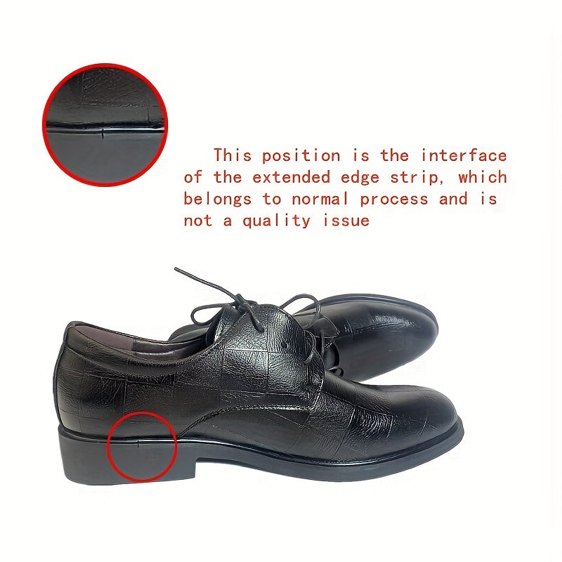 Men's Plaid Print Oxford Shoes Size 13