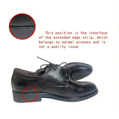 Men's Plaid Print Oxford Shoes Size 13