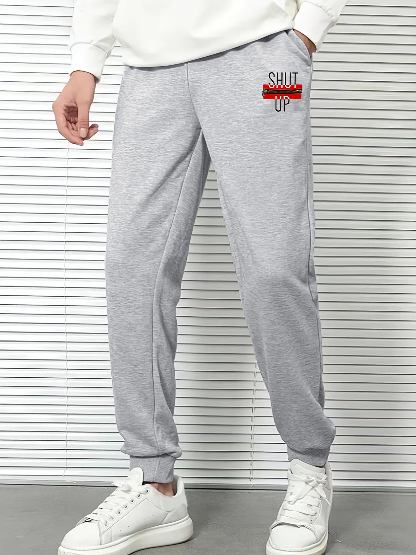 Men's Casual Cartoon Print Jogger Pants