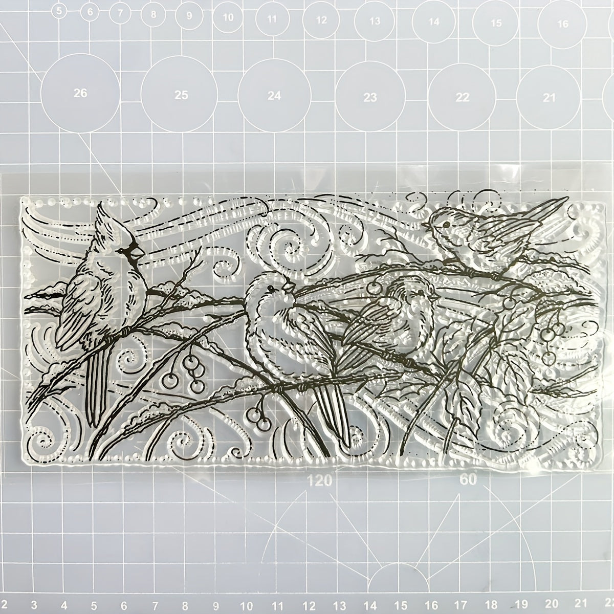 Bird DIY Silicone Transparent Stamp