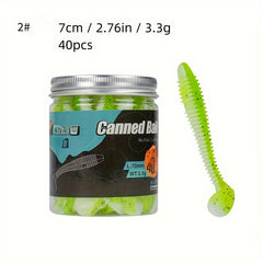 Spiral T Tail Lure Soft Fishing Bait Minnow Soft Bait Soft Bug
