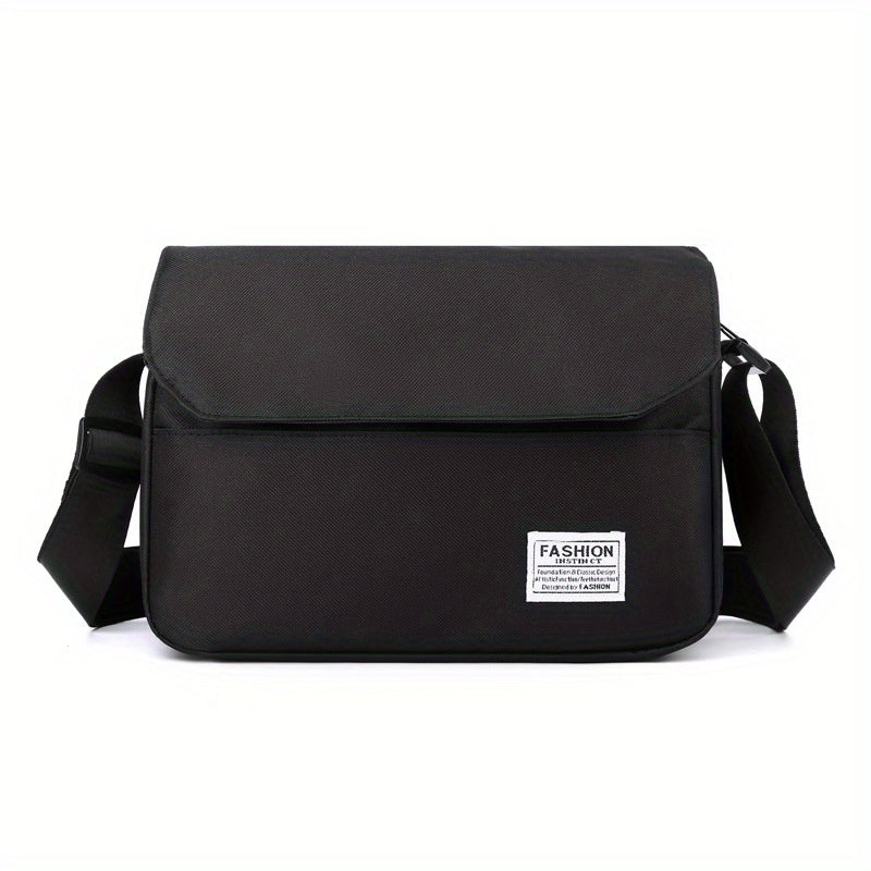 Casual Messenger Bag Unisex Crossbody Sling Student Commuter Organizer