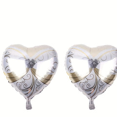 6pcs Green Film Balloon Wedding Party Decoration Balloons