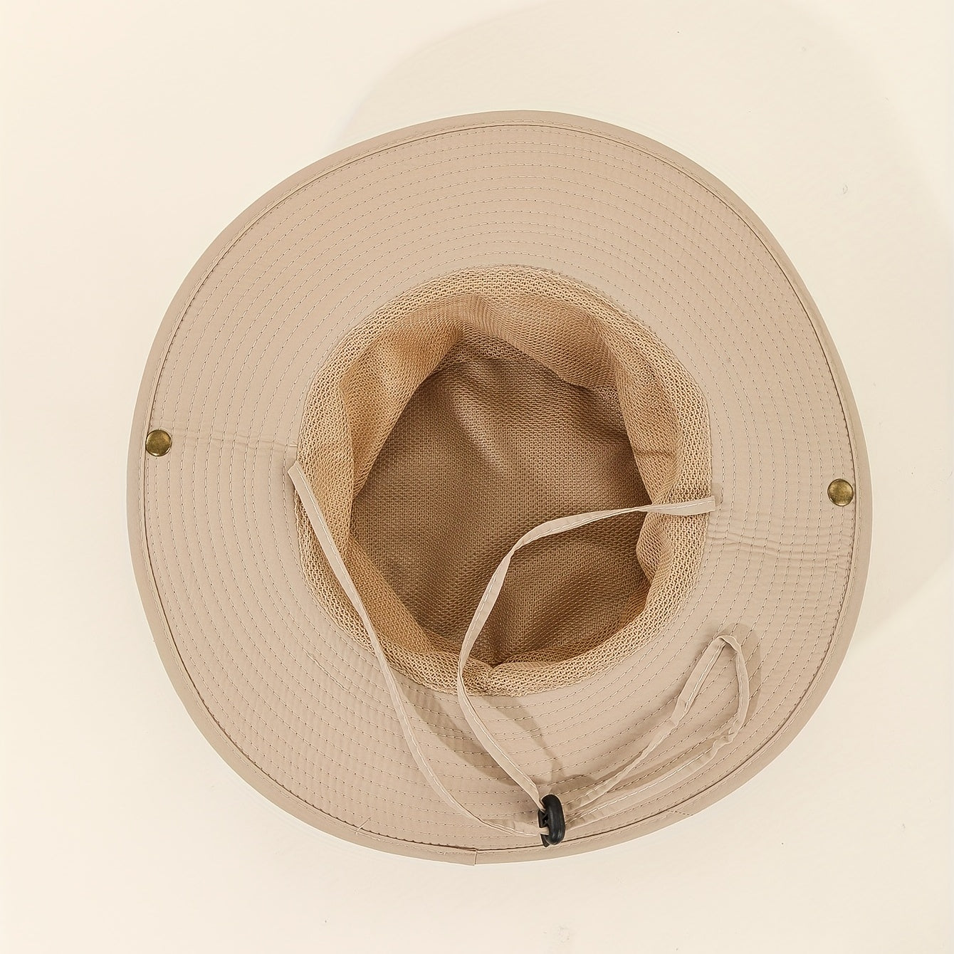Western Sun Hat Beige Boonie Hat Unisex UV Protection