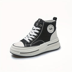 Women's Platform Canvas High Top Shoes