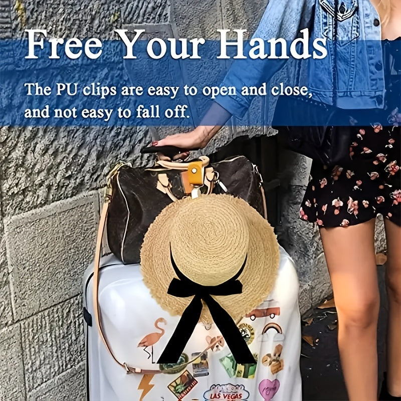 Mini Hat Clip Reusable Backpack Clip Travel Accessories