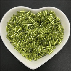 300pcs 6mm Tube Beads DIY Necklace Bracelet Making Materials
