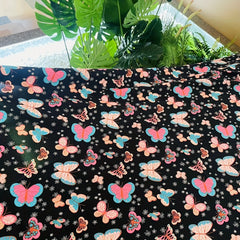 Butterfly Pattern Fabric 0.91m DIY Clothing Quilt Set