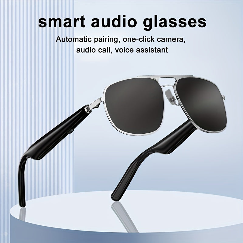Smart Glasses Wireless Headphones BT 5.0 Sunglasses for Sports