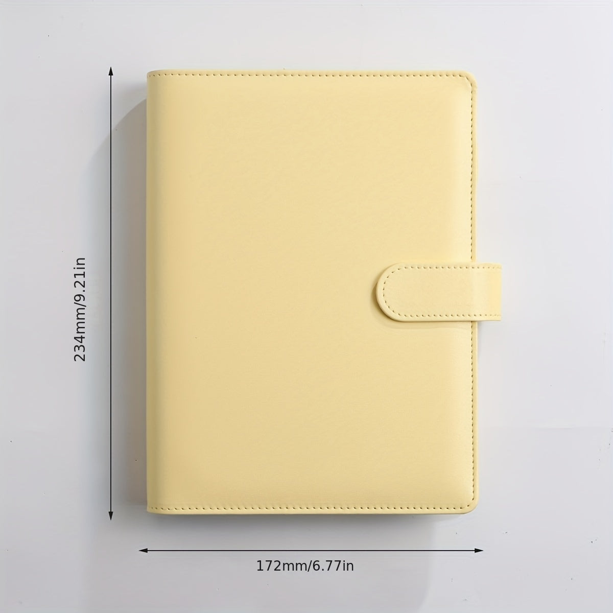 A5 PU Leather Cash Envelope Budget System with 6 Pockets