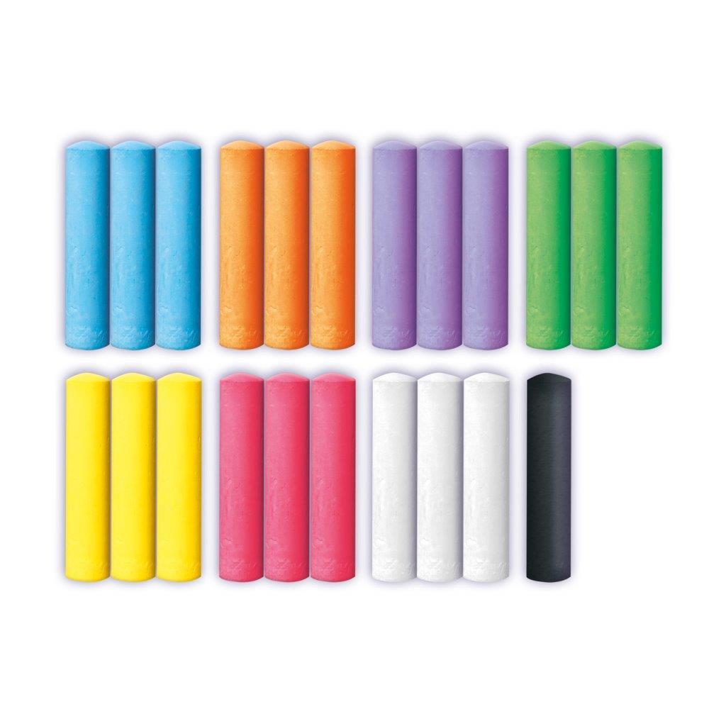 Outdoor Chalk Set 22pc Bucket