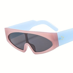 Y2K Oversized Shield Sunglasses UV400
