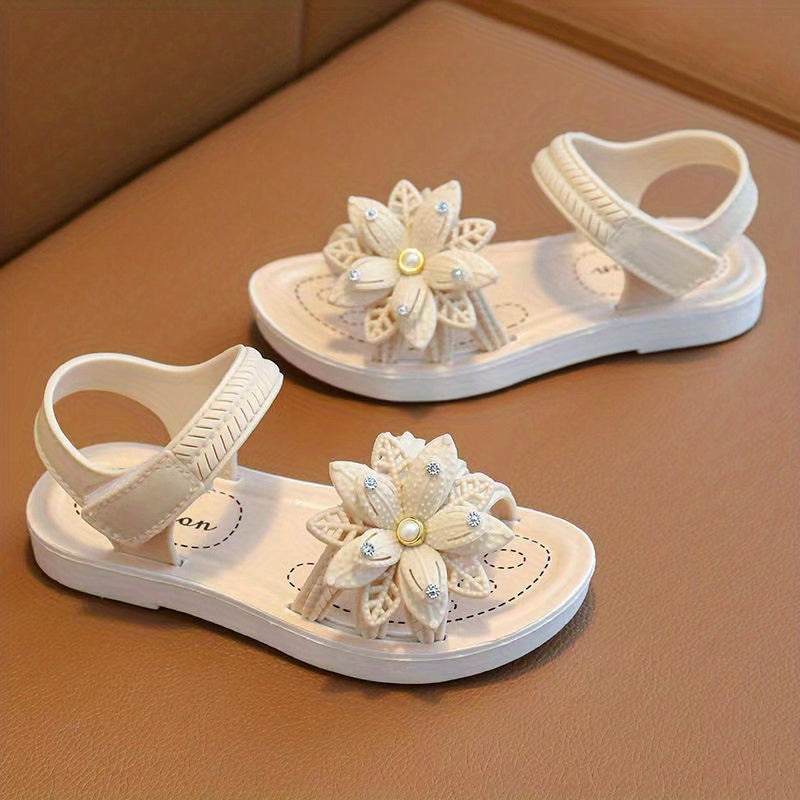 Girls Breathable Open Toe Sandals Lightweight Anti Slip Comfort Sandals