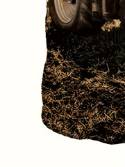 Boys' 3D Tractor Graphic T-Shirt for Summer Outdoor Fun