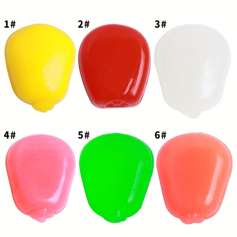 50pcs Bionic Soft Lure Sweet Corn Kernel Fishing Accessories