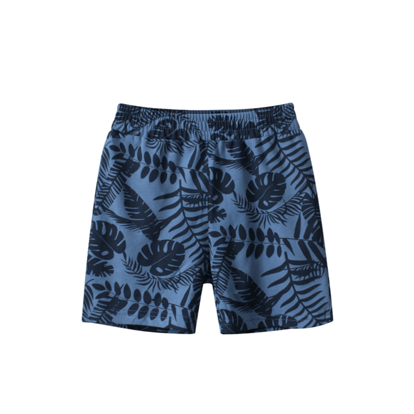 Tropical Leaf Print Boys Quick-drying Shorts