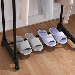 Coat Rack Shoes & Hats Floor Shelf Bedroom Storage