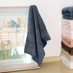 Soft Coral Fleece Hand Towel for Home Bathroom