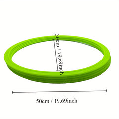 10pcs Professional Agility Training Rings With Handle for Sports Fitness
