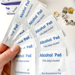 10pcs Alcohol Cleaning Wipes for Jewelry, Phone Screen