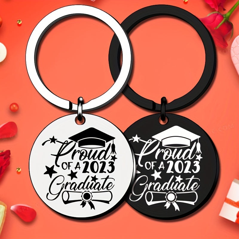 Senior Graduation High School College Inspirational Keychain Gift