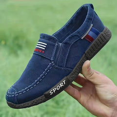 Men's Lightweight Slip On Canvas Shoes for Walking