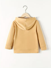 Girls' Brooklyn Print Casual Sweatshirt Top Hooded Pullovers