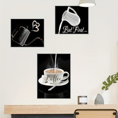 Coffee Shop Charm Vinyl Wall Sticker