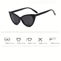 Cat Eye Woman Sunglasses Mirrored UV400 Sun Shades Oculos De Sol