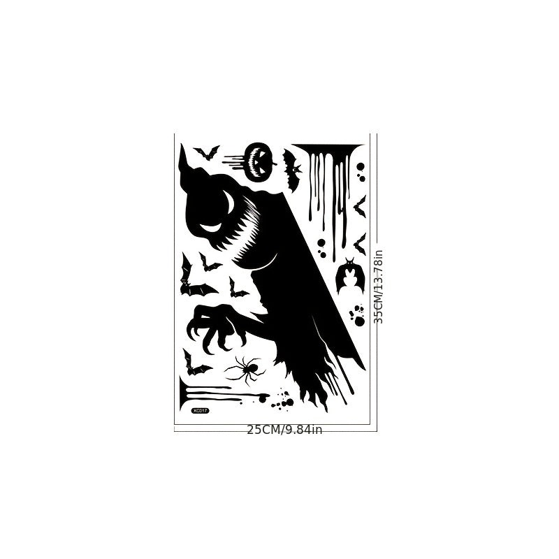 Halloween Static Window Sticker for Party Decoration