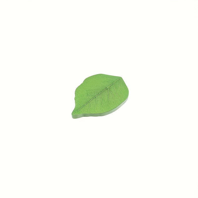 50 Sheets Tree Leaf Sticky Notes Message Stickers Note Paper