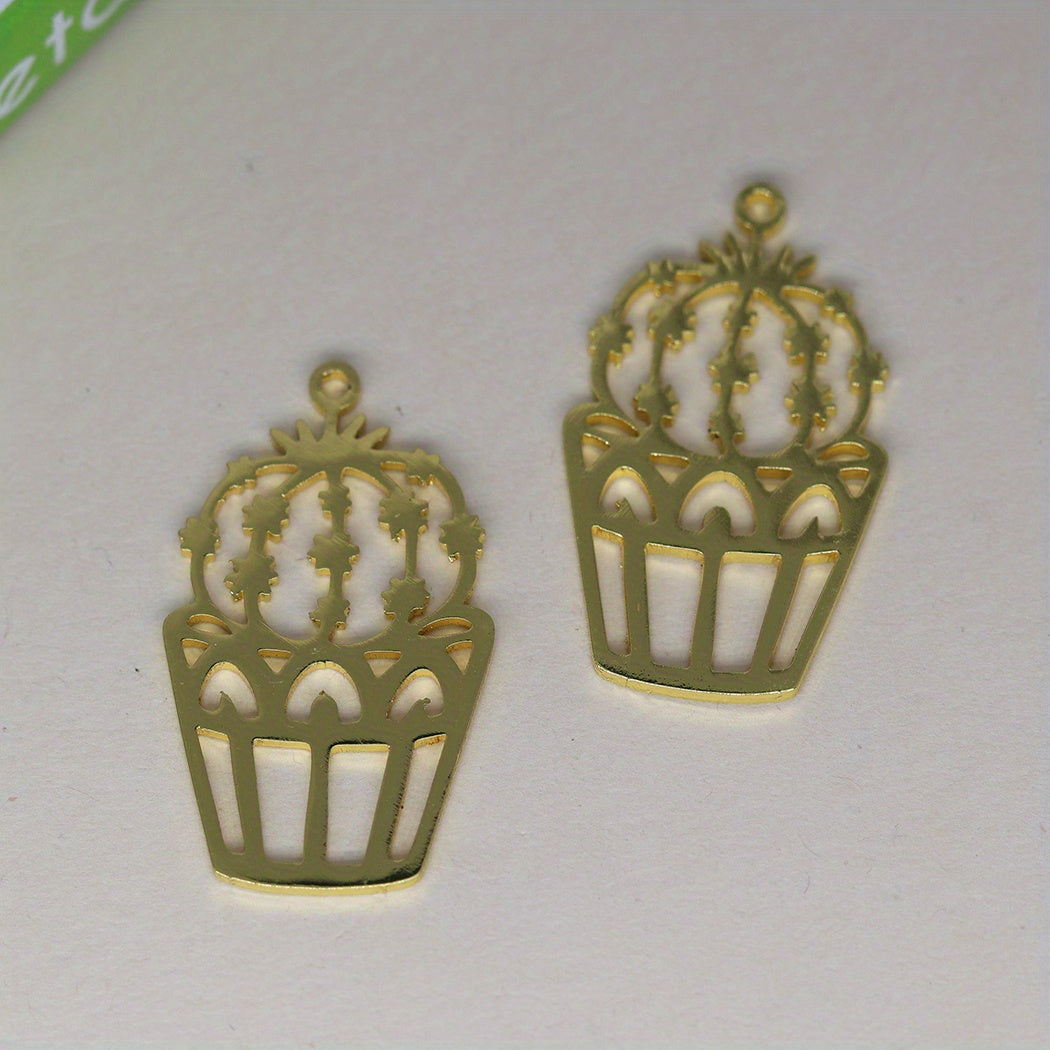 3pcs Vintage Mixed Style Golden Silver Pendant DIY Jewelry Making Accessories