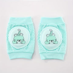 Breathable Mesh Baby Knee Pads for Crawling and Walking