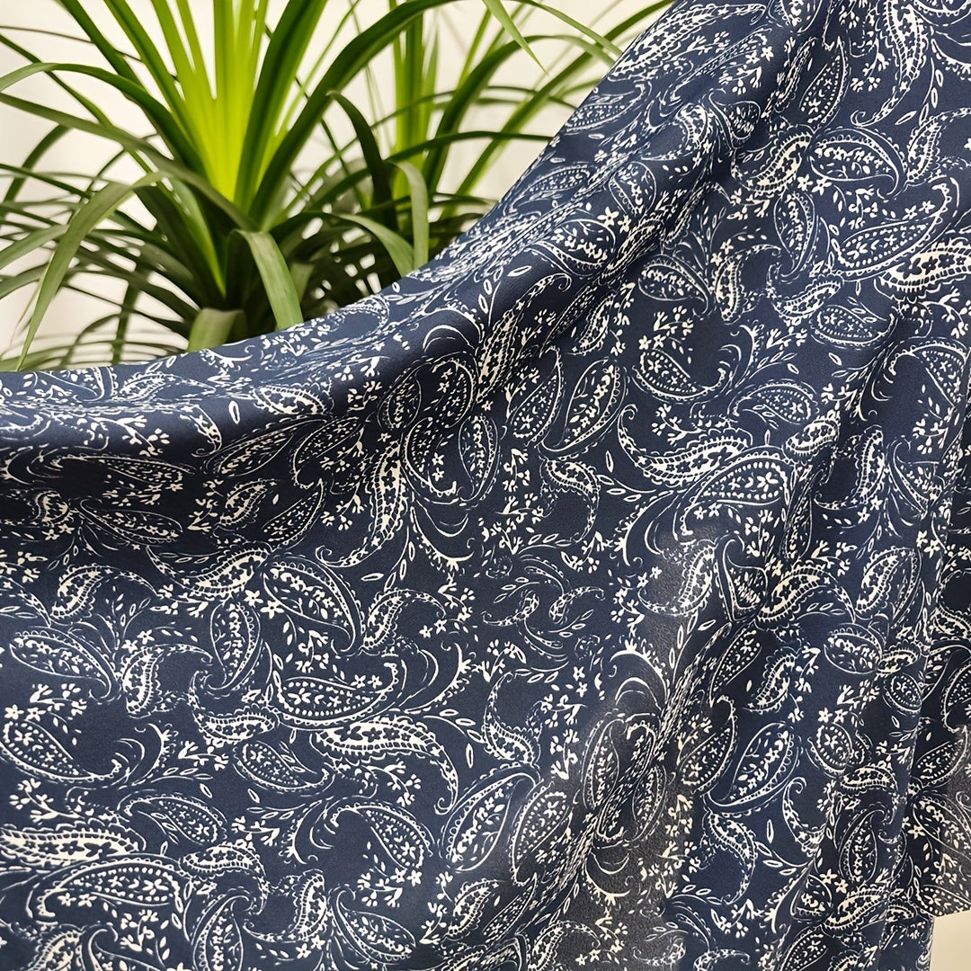 1yd Comfortable Breathable Chiffon Fabric Diy Clothes Pants Dress Fabric