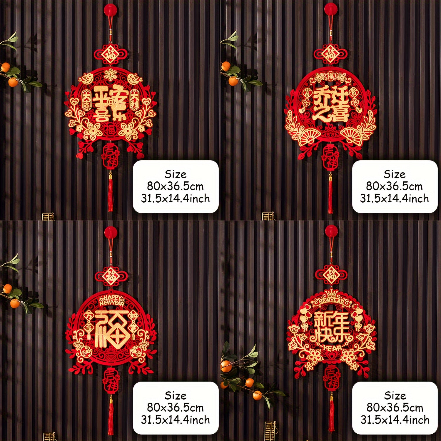 Glittering Hanging Ornament Decorations For Home - Spring Decorations
