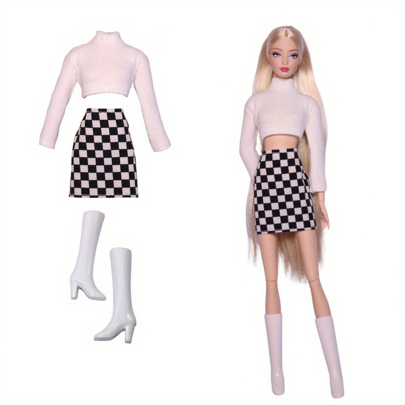 1pc Party Skirt Dress for 29 Doll Clothes Accessories