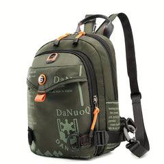 Men's Casual Waterproof Shoulder Bag for Travel Hiking