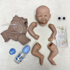 3D Painted and Unpainted Vivienne Reborn Doll Kits DIY Bebe Reborn Kits
