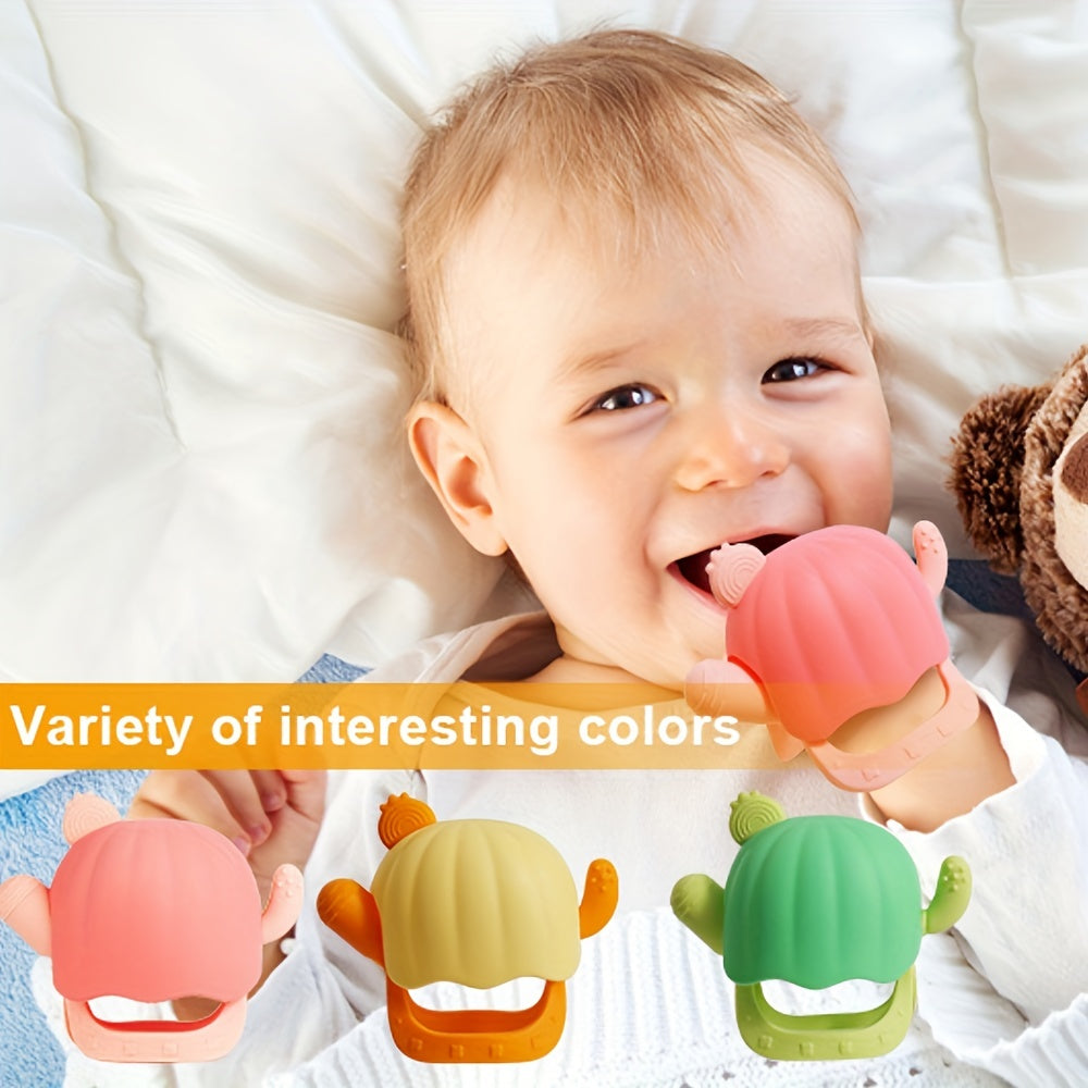 Cactus Buddy Silicone Baby Teething Toy BPA-Free