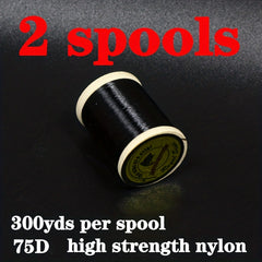 Royal Sissi 2 Spools pack 8 0 75D High Strength Nylon Fly Tying Thread