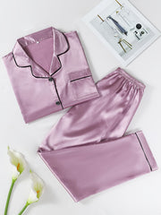 Casual Soft Pajamas Long Sleeve & Pants Pj Sets Womens Loungewear