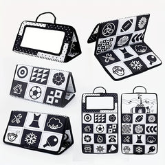 Children's Cloth Book with Mirror Toy