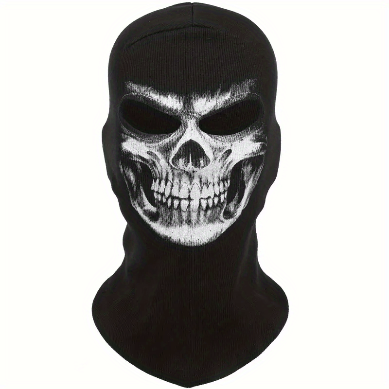 Halloween Ghost Headgear Outdoor Sunscreen Mask For Riding