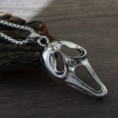 Screaming Skull Mask Punk Pendant Necklace Men Jewelry Gift