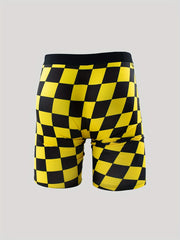 Men's Stretchy Boxer Briefs Comfortable Leopard Print Underwear