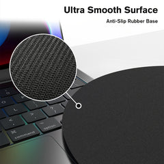 Green Tropical Leaf Wrist Mouse Pad for Laptop