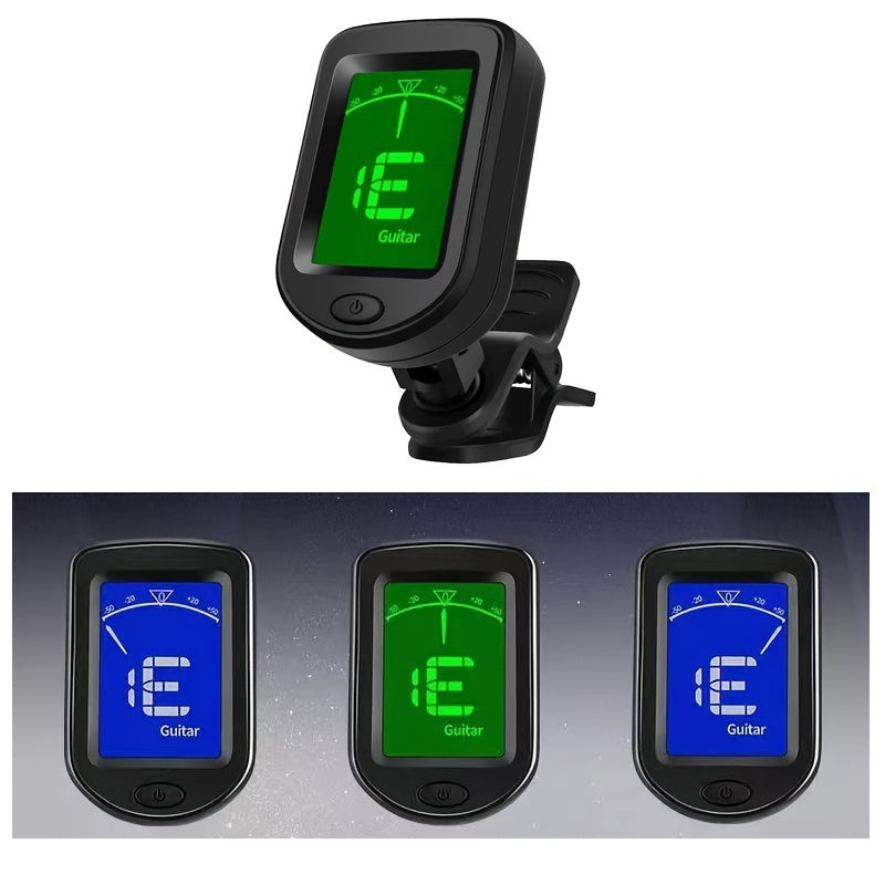 Multifunctional Guitar Violin Ukulele Tuner: Accurate 12 Tuning Options
