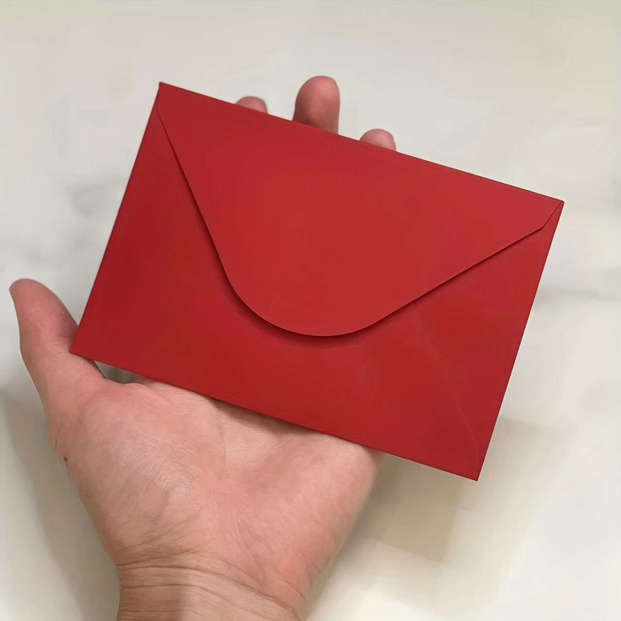 24pcs Red Paper Envelope Invitation Graduation Supplies Greeting Card Candy Bag