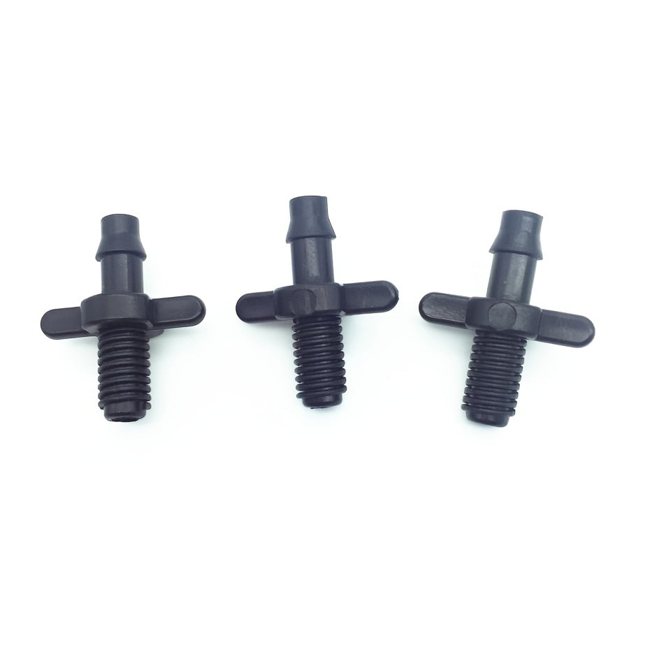 50pcs 4 7mm Splitter Adapter Connector Garden Irrigation Plant Watering